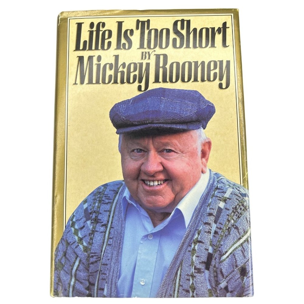 Life Is Too Short - Hardcover By Rooney, Mickey - GOOD